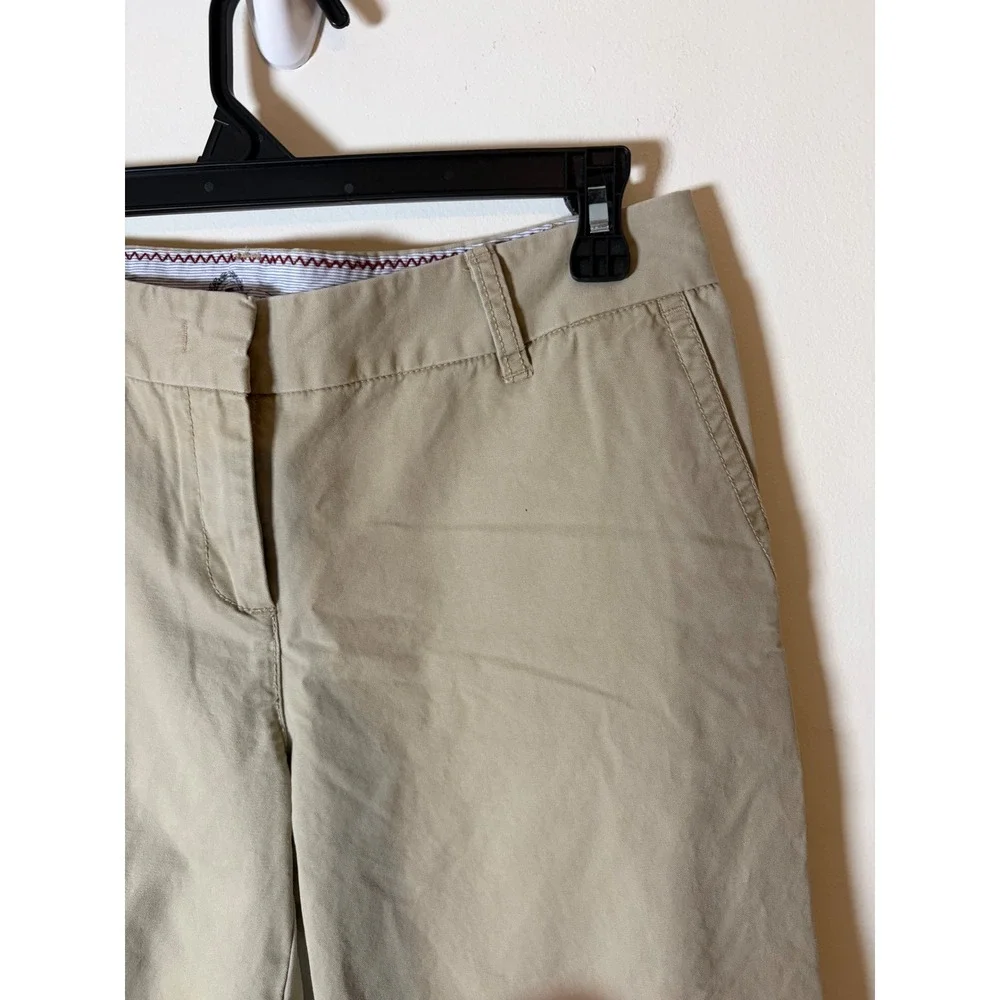 Izod Saltwater Edition Khaki Chino Pants Tan Cotton Straight Leg Mens